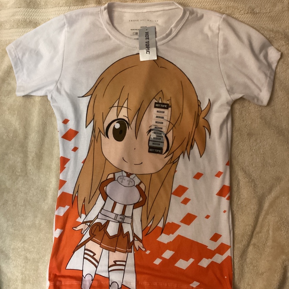 Sword Art Online ASUNA ANIME TEE T shirt